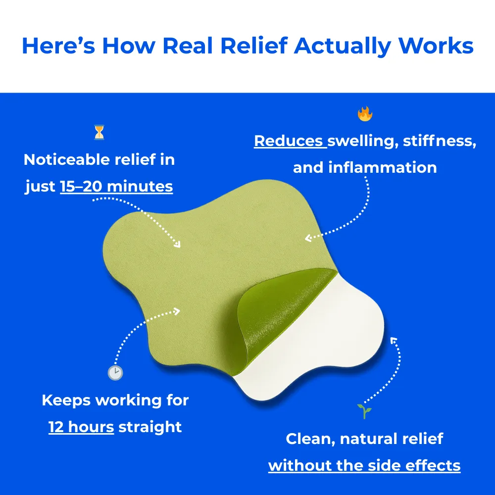 Sciatica Back Pain Relief Patches (12pcs)