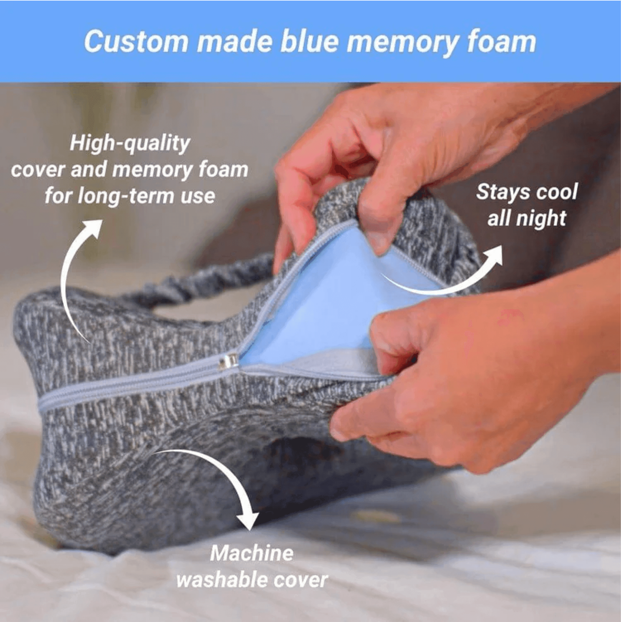 SmoothSpine™ Alignment Pillow - Relieve Hip Pain & Sciatica