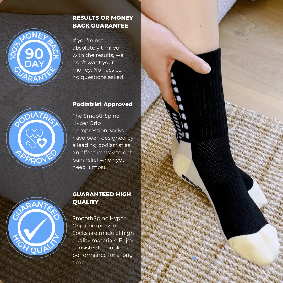 SmoothSpine™ Non-Slip Sleep Socks